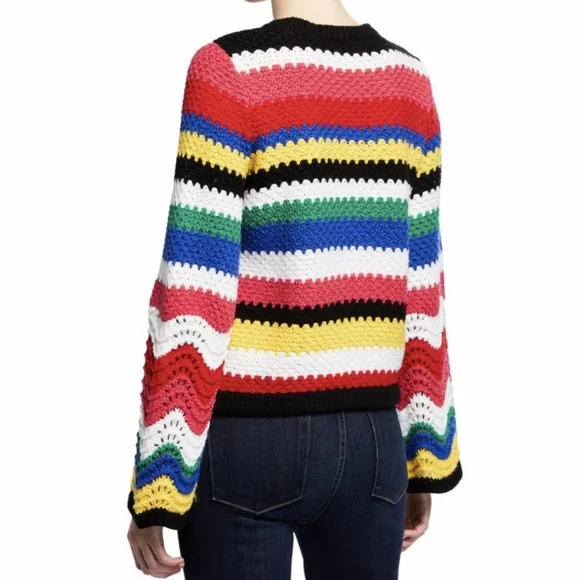 ALICE + OLIVIA Striped Sweater - Picture 5 of 5